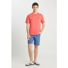 Wrangler W7NM20387733L Turuncu Bisiklet Yaka Erkek T-Shirt