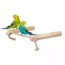 X-Perk Ağaç İpli Jüt Halatlı Tünek 2'li Set Boy 15 cm Çap 20 mm Kuş Tüneği