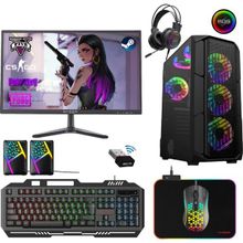 Xaser XSR223 i5-6400 8GB RAM 256GB SSD RX 550 FreeDOS 21.5 inç Monitör Oyun Bilgisayarı