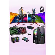 Xaser XSR365 i7-4770 16GB RAM 256GB SSD 8GB RX 580 FreeDOS 24 inç Dual Monitör Oyun Bilgisayarı