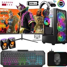 Xaser XSR750 i5-4570 16GB RAM 256GB SSD 8GB RX 580 FreeDOS 24 inç Monitör Oyun Bilgisayarı