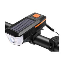 XBYC Bisiklet Ön/ışık Korna USB - Siyah - Turuncu