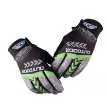 XBYC Mtb Mevsimlik Tam Parmak Bisiklet Eldiveni Yeşil Outdoor Eldiven