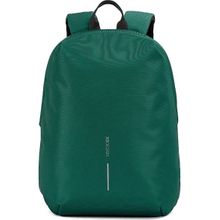 XD Design Bobby Soft Usb Şarj Girişli Suya Dayanıklı Hırsızlık Önleyici Tasarımlı Körüklü Koyu Yeşil Laptop Sırt Çantası