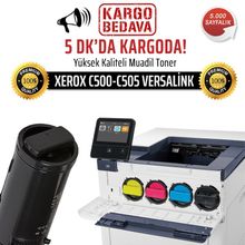 Xerox C500 C505 106R03880 C500 C505 Siyah Muadil Toner