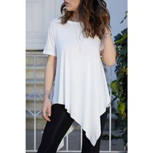 Xhan 0YXK2-43358-52 Ekru Asimetrik Kadın Bluz