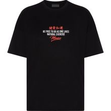 Xhan 2YXE2-45944-02 Siyah Arkası Baskılı Erkek T-Shirt