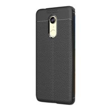 Xiaomi Redmi 5 Plus Niss Deri Görünümlü Silikon Kılıf