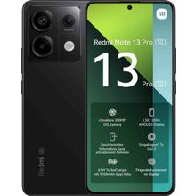 Xiaomi Redmi Note 13 Pro 5G 256 GB 8 GB Ram Siyah