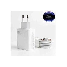 Xiaomi Turbo 67W Type C Kablo ve Orijinal Şarj Aleti