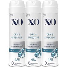 Xo Dry Effective 3x150 ml Women Deodorant