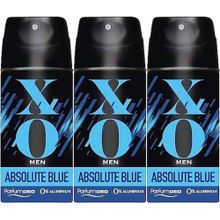 Xo Men-Erkek Absolute Blue 3x150 ml Deodorant