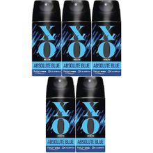 Xo Men-Erkek Absolute Blue 5x150 ml Deodorant