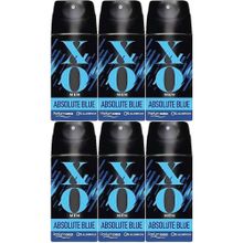 Xo Men-Erkek Absolute Blue 6x150 ml Deodorant