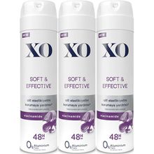 Xo Soft Effective 3x150 ml Women Deodorant