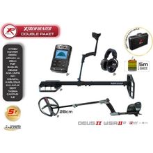 XP Dedektör Xtrem Hunter DEDEKTÖR-28FMF Başlık Deus 2 Ana Kontrol Ünitesi WSA2XL Kulaklık (Double Paket) Siyah - 28cm