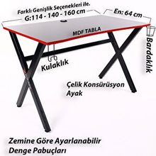 XPrime Noxus 140 cm Oyuncu Masası