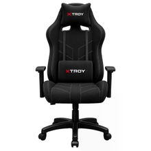 XTroy Rock Model Kumaş Siyah Oyuncu Koltuğu