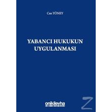 Yabancı Hukukun Uygulanması - Can Yöney