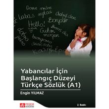 Yabancılar İçin Başlangıç Düzeyi Türkçe Sözlük - Pegem Akademi Yayıncılık