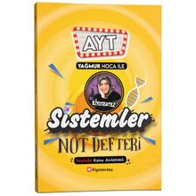 Yağmur Hoca ile AYT Biyosentez Sistemler Not Defteri Tamamı El Yazılı - KR Akademi Yayınları