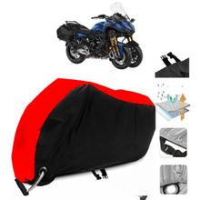 Yamaha Niken GT Siyah Arka Çanta Uyumsuz Ultra Kalın Su Geçirmez Motor Brandası