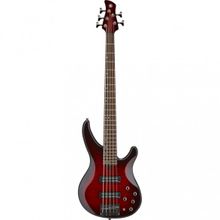 Yamaha TRBX605FM Translucent Dark Red Burst Bas Gitar