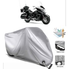 Yamaha Venture Royal Siyah Arka Çanta Uyumsuz Ultra Kalın Su Geçirmez Motor Brandası