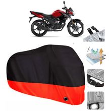 Yamaha YS 125 Siyah Arka Çanta Uyumsuz Ultra Kalın Su Geçirmez Motor Brandası