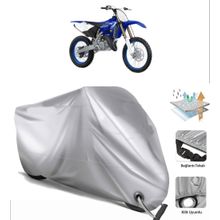 Yamaha YZ 125 Siyah Arka Çanta Uyumsuz Ultra Kalın Su Geçirmez Motor Brandası
