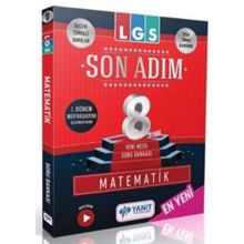 Yanıt Yayınları 8. Sınıf LGS 1. Dönem Son Dakika Ders Ders Denemeler