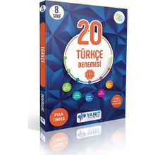 Yanıt Yayınları 8. Sınıf LGS Türkçe 20 Çözümlü Föy Deneme