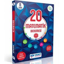 Yanıt Yayınları 8. Sınıf Matematik 20 Branş Denemesi