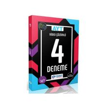 Yanıt Yayınları AYT Video Çözümlü 4 Deneme