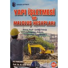 YAPI İŞLETMESİ VE MALOLUŞ HESAPLARI - ALI PANCARCI;M. EMIN ÖCAL
