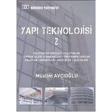 YAPI TEKNOLOJISI 2 - MÜSLİM AVCIOĞLU