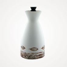 Yapraklı Krem Abajur