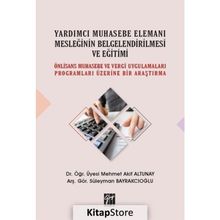 Yardımcı Muhasebe Elemanı Mesleğinin Belgelendirilmesi ve Eğitimi - Kolektif
