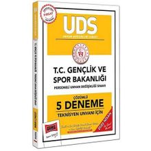 Yargı Yayınları 2020 UDS T. C. Gençlik Ve Spor Bakanlığı Teknisyen Unvanı İçin Çözümlü 5 Deneme