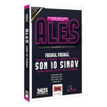 Yargı Yayınları 2024 ALES Son 10 Sınav Çıkmış Sorular 19 Kasım 2023 ALES-3 Dahil Fasikül Fasikül