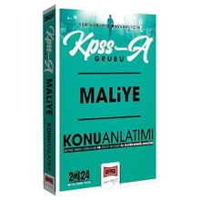 Yargı Yayınları - 2024 KPSS A Grubu ve Tüm Kurumlar İçin Maliye Konu Anlatımı