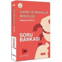 Yargı Yayınları Çarşı ve Mahalle Bekçiliği Sınavına Hazırlık Soru Bankası