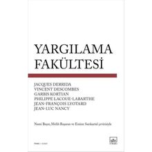 Yargılama Fakültesi - Jacques Derrida