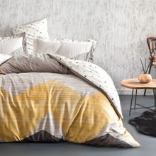 Yataş Bedding Aden Ranforce Gri 160x220 cm Tek Kişilik Nevresim Takımı