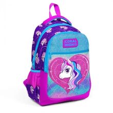 Yaygan 23492 Coral High Simli Unicorn Sırt Çantası