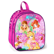 Yaygan Winx Eko Flora-Bloom-Stella 63083 Okul Çantası Pembe