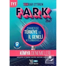 Yayın Denizi Yayınları TYT Kimya Fark 25x7 Tekrar Ettiren Denemeleri