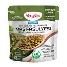 Yayla 150 gr Haşlanmış Suyu Süzülmüş Maş Fasulyesi