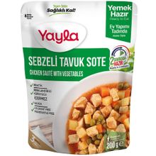 Yayla 200 gr Sebzeli Tavuk Sote