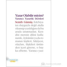 YAZAR OLABILIR MIYIM? YARATICI YAZARLIK DERSLERI - SEMIH GÜMÜŞ